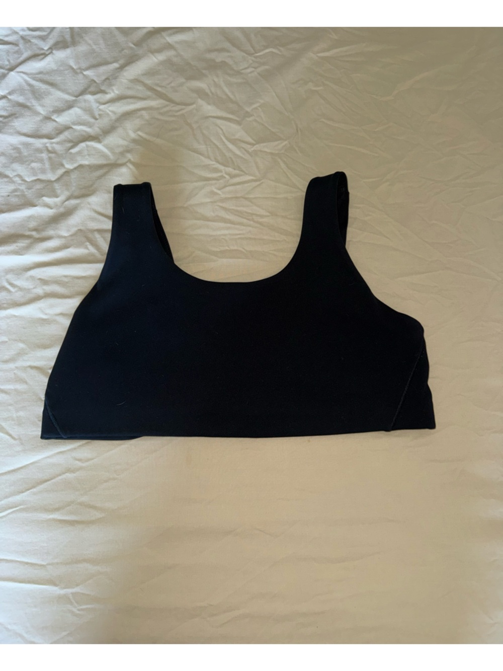 Nike Black Dri-FIT Sports Bra with grey